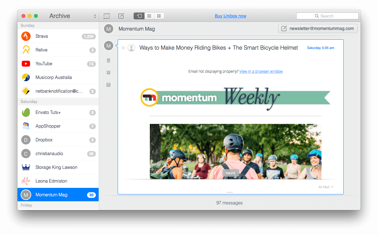 review canary email for mac